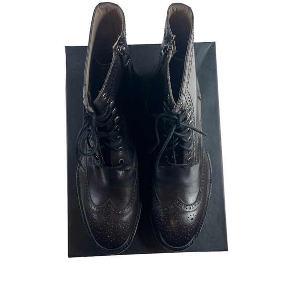 ANDREW MARC Men\'s Hillcrest Mid Boot Lead/Black Size 9 main image 6